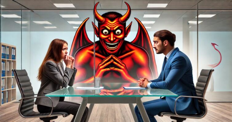 1on1悪魔の面談Resized_Boss_Employee_Devil_Meeting